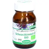 Sanatur Schwarzkümmelöl Bio 100% Pflanzlich Kapseln