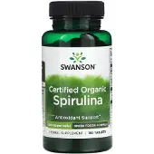 Swanson Health Zertifiziertes Bio-Spirulina 500 mg 180 St