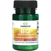 Swanson Health B-12 Hydroxycobalamin, 1000mcg - 60 Kautabletten