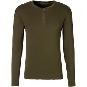 H.I.S. H.I.S Langarmshirt in khaki | Gr.: L