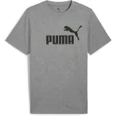 Puma Essentials No 1 Logo Tee medium gray heather (03) XL