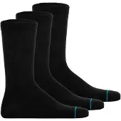 Stance Kurzsocken "Socken Shelter Socken 3er Pack", Damen, Gr. 38-42, schwarz, Obermaterial: 33% Nylon NY. 30% Baumwolle CO. 24% Modal CMD. 10% Lyocell CLY. 3% Elasthan EL., Socken Kurzsocken