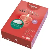 Bolsius Teelicht Crystal Lights12St ws