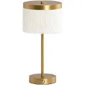 Light & Living - tischlampe - Diny - bronze - metall - schreibtischlampe - LED - 1892118