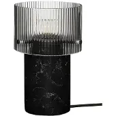 Hubsch Revolve Tisch Lampe Struktur/schwarz | 991510