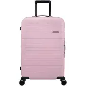 American Tourister Spinner, Karre, Harte Schale, Pink, Medium, 4 Rad/Räder, TSA-Kombinationsschloss