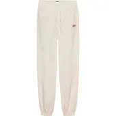 Tommy Hilfiger Jogginghose Script DW0DW20670 Écru Relaxed Fit