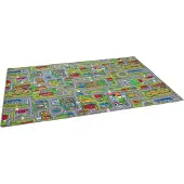 Snapstyle Kinder Spiel Teppich Abenteuerland