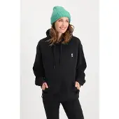 Poederbaas Kapuzenpullover Arty Hoody Damen Black-S