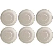Villeroy & boch Untertasse "Kaffeeuntertassen Perlemor Sand ø 16,1 cm 6er Set beige"