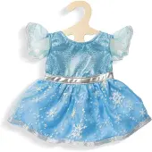 Heless Puppenkleid Eisprinzessin blau 28-35 cm
