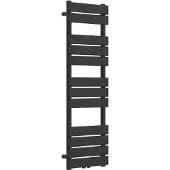 Neu.haus Handtuchheizkörper 'Voss' Schwarz 120x40cm Lamellen