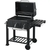Casa.pro Grillwagen 'Arnad' 105x114x47,5cm Schwarz