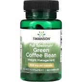 Swanson Health Products Grüne Kaffeebohne 400 mg 60 Kapseln