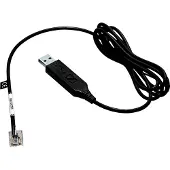 Sennheiser CEHS-CI 02, 1,5 m, RJ45, USB2.0, Männlich/Männlich, Schwarz, 37 g