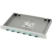 Telegärtner Karl Gärtner Spleissbox mit Kupplungen 6xLCD Keram blau1HE TNSB-Be