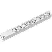 Bachmann 19" 1HE 8xCEE7/3 mit Prüfleitung