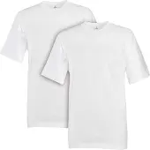 Ragman Herren T-Shirt 2er Pack - 1/2 Arm, Unterhemd, Rundhals