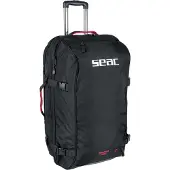 Seac Sub Equipage 1000 140l Ausrüstungstasche Schwarz Schwarz One Size