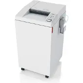 Ideal Aktenvernichter 3105 CC, Partikelschnitt 2 x 15 mm, P-5, 140 l, 21-26 Blatt Schnittleistung, mit Rollen, Blauer Engel, grau