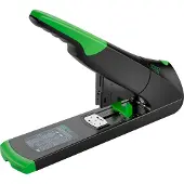 Novus Blockheftgerät B 50 re+new, für Klammern Typ 23/6 bis 23/13, bis zu 140 Blatt, Lademechanik, ABS, Vollmetall & Recycling-Kunststoff
