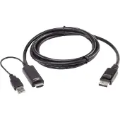 Aten True 4k 1.8 M Displayport-hdmi-kabel
