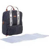 Childhome Wickelrucksack black