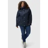 Ragwear Regenjacke "Marge" mit Kapuze warm gefütterter Damen Winter Regenmantel