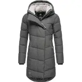 Ragwear Wintermantel "Pavla" stylischer Winterparka mit Teddyfutter und Kapuze