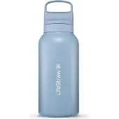 LifeStraw Go 2.0 Stainless Steel Water Filter Bottle, blau