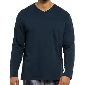 Ammann Organic Cotton - Mix & Match Schlafanzug Shirt Langarm