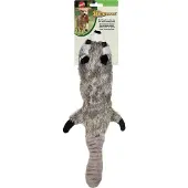 Skinneeez Hunde-Spielzeug Plüsch Waschbär, L