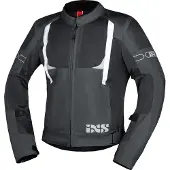 IXS Trigonis-Air Grau Motorrad Textiljacke Größe 2XL