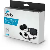Cardo Packtalk Kit-kopfhörer Und Mikrofon Schwarz Schwarz One Size
