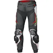 Held Grind II Schwarz Weiß Rot Motorrad Lederhose Größe 114
