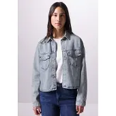 Street One Studio Jeansbluse mit Brusttaschen