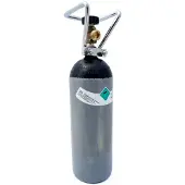 Ich-zapfe Stickstoffflasche 2, mit Flaschencage LebensmittelqualitÄT Metall