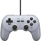 8Bitdo Pro2 Wired Gamepad Grey Ed.