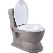 DOLU Toilettentrainer Grau Junge Mädchen Kinder Toiletten Sitz Lern Töpfchen