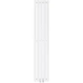 LuxeBath Flachheizkörper Einlagig, 260x1400 mm, Weiß, mit Mittelanschluss, ohne Heizstab