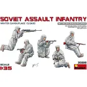 MiniArt Soviet Assault Infantry(Winter Camouflag Cloaks)