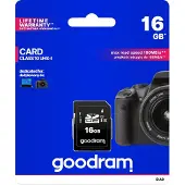 Goodram S1A0, 16 GB, SDHC, Klasse 10, UHS-I, 100 MB/s, 10 MB/s
