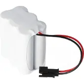 AccuCell Akku 2200mAh passend für Tivoli Audio PAL Radio, iPAL Radio, zweipoliger Anschluss-Stecker