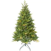 Idena Deko-Weihnachtsbaum mit 150 LED 8h Timer 150cm