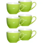 Ritzenhoff & Breker Espressotasse 80ml 6er Set Doppio grün
