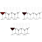 Stölzle Gläser-Set "Rotwein Gläser Exquisit 18er Set transparent" Spülmaschinengeeignet