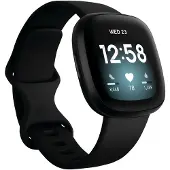 Fitbit Versa 3, 4,01 cm (1.58"), AMOLED, WLAN, GPS