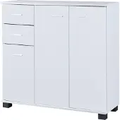 En.casa Sideboard 'Crimla' 76x80x28cm Weiß