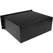 StarTech.com .com 4HE Rackschublade aus Stahlblech in Schwarz