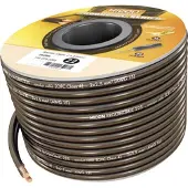 Hicon HIE-225-3000 Højtalerkabel Ergonomic 2 x 2.50 mm² Sort 30 m